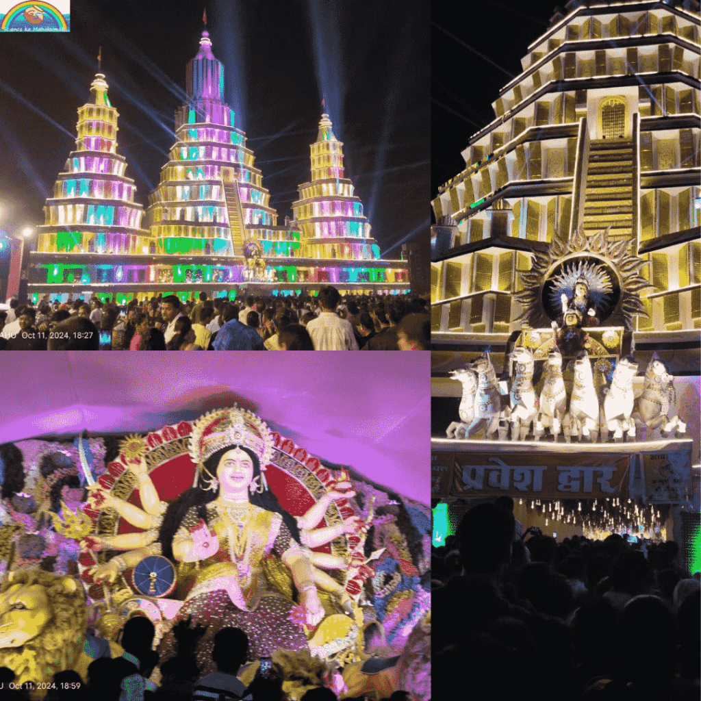 NAVRATRI DURGA PANDAL 2024: भारत के विभिन्न स्थानों के नवरात्रि दुर्गा पंडाल