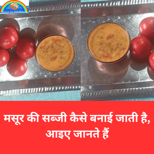 मसूर की सब्जी कैसे बनाई जाती है, आइए जानते हैं